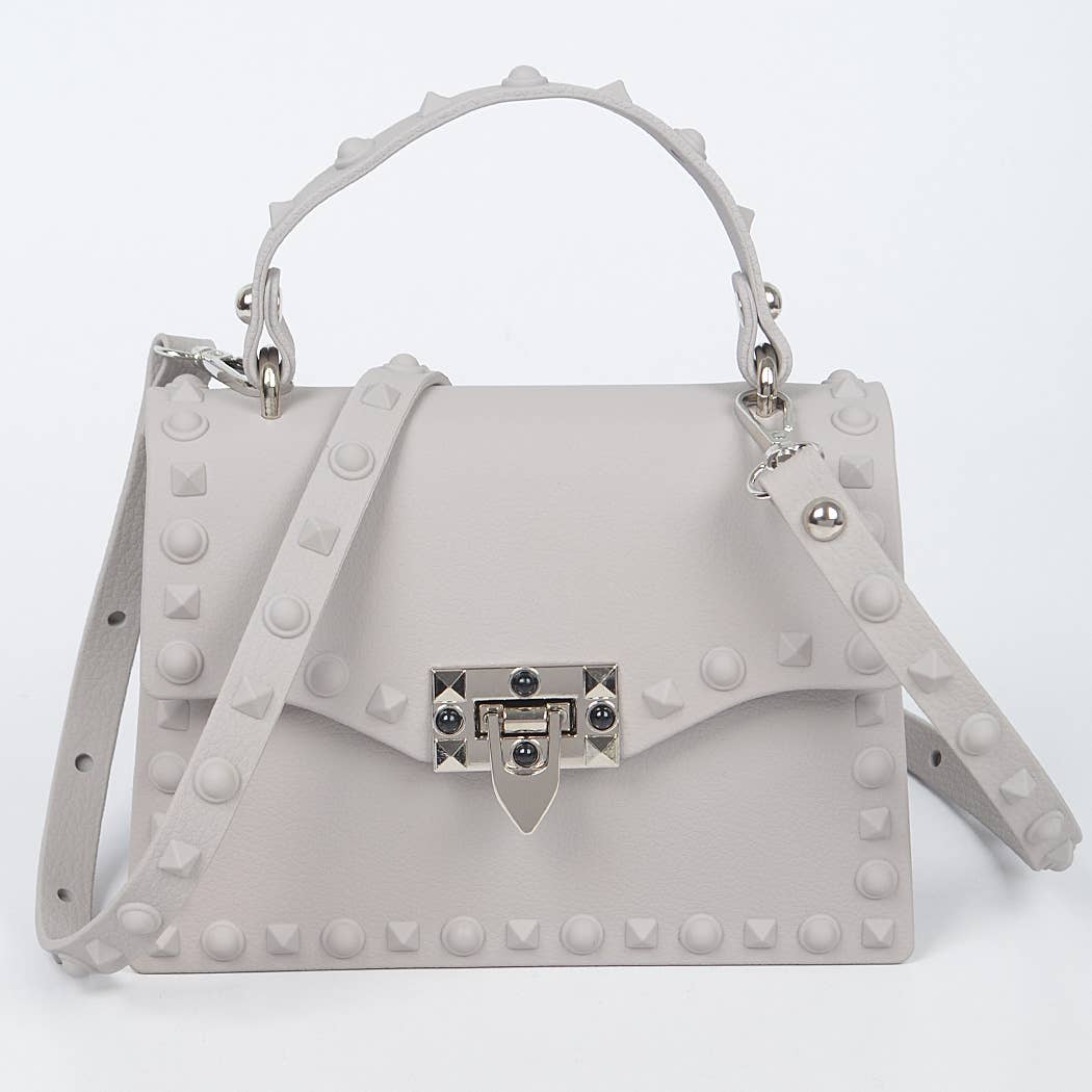 Monotone Studded Clutch