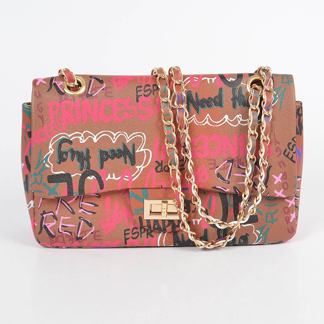 Graffiti Gradiating Clutch