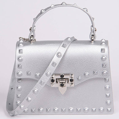 Monotone Studded Clutch