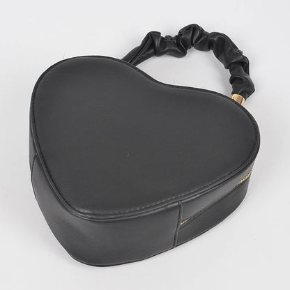 Heart Shape Top Handle Bag