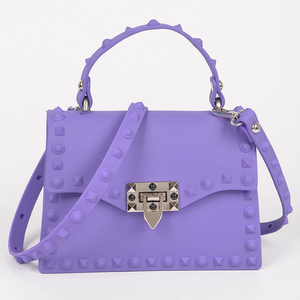 Monotone Studded Clutch