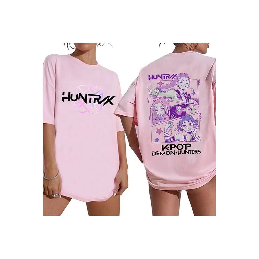 K-Pop Demon Hunters Print Cotton TEES