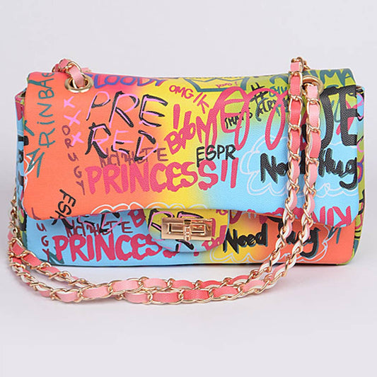 Graffiti Gradiating Clutch