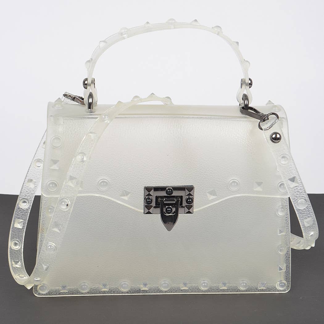 Monotone Studded Clutch