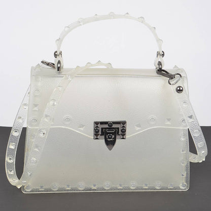 Monotone Studded Clutch