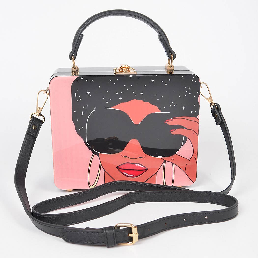 HPC5990 ACRYLIC BOX CLUTCH