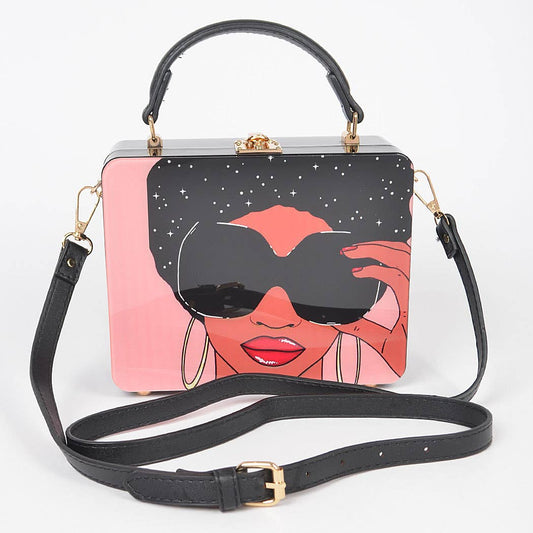 HPC5990 ACRYLIC BOX CLUTCH