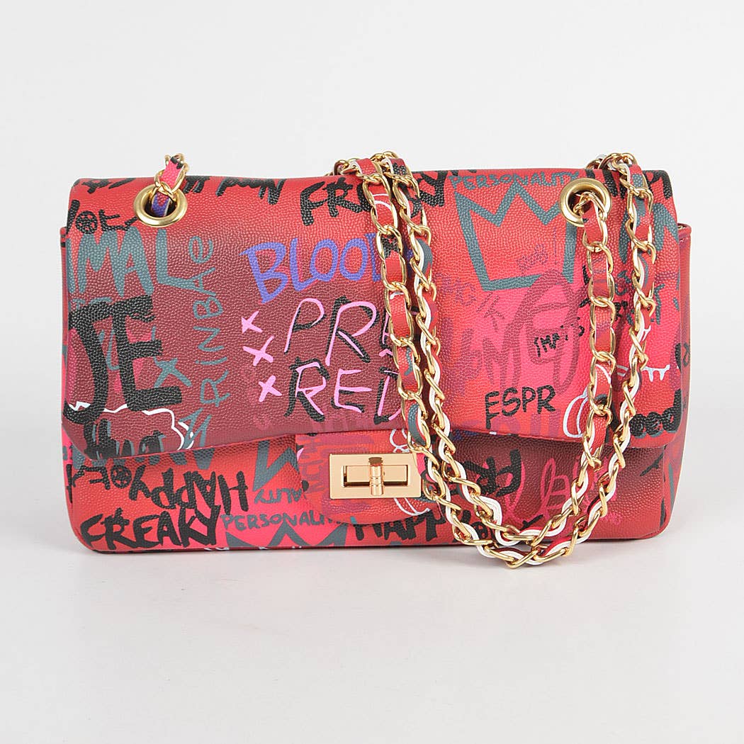 Graffiti Gradiating Clutch