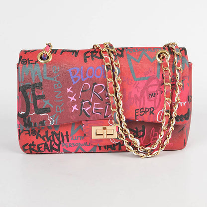 Graffiti Gradiating Clutch