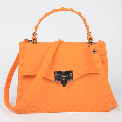 Monotone Studded Clutch