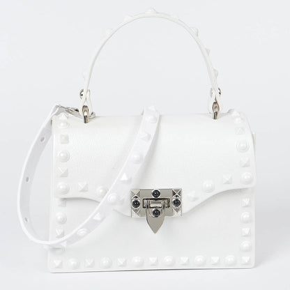 Monotone Studded Clutch