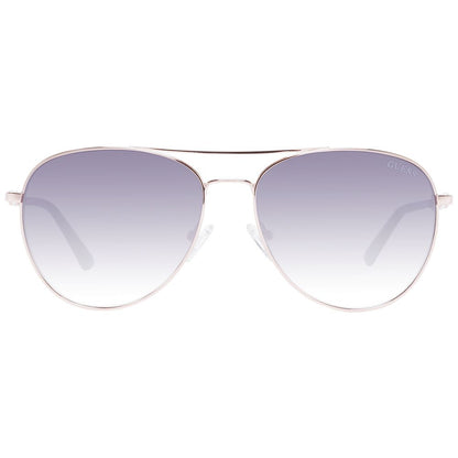Guess Rose Gold Metal Sunglasses