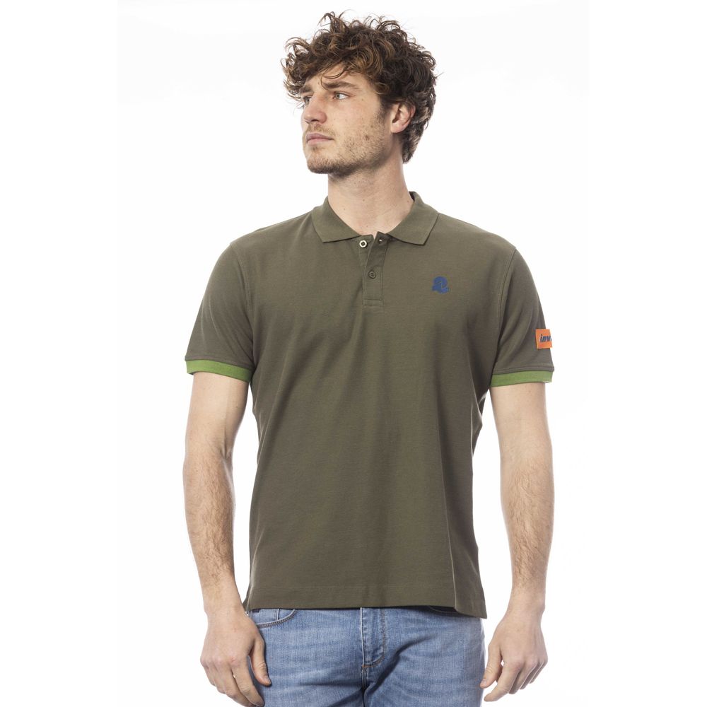 Invicta Green Cotton Polo Shirt