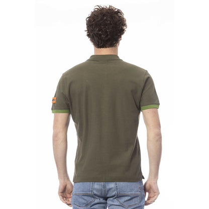 Invicta Green Cotton Polo Shirt