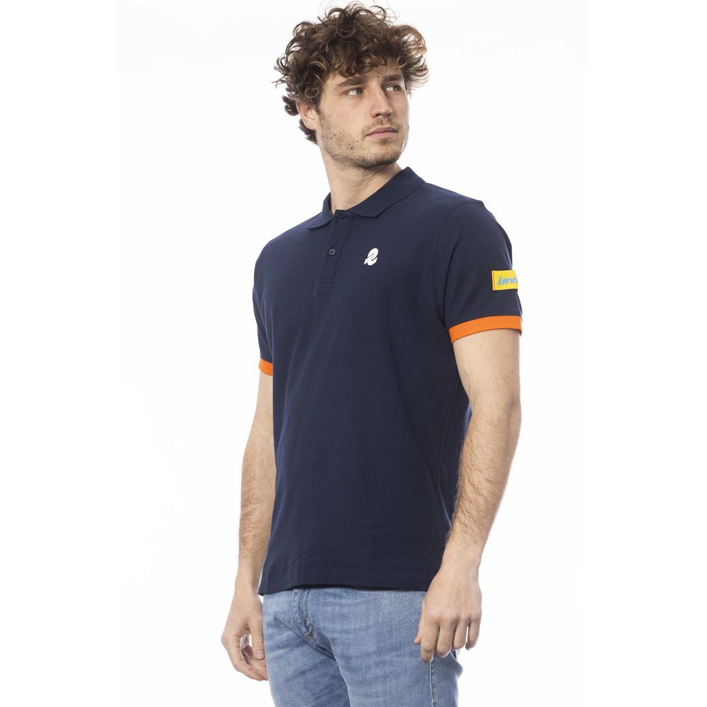 Invicta Blue Cotton Polo Shirt