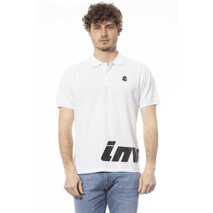 Invicta White Cotton Polo Shirt