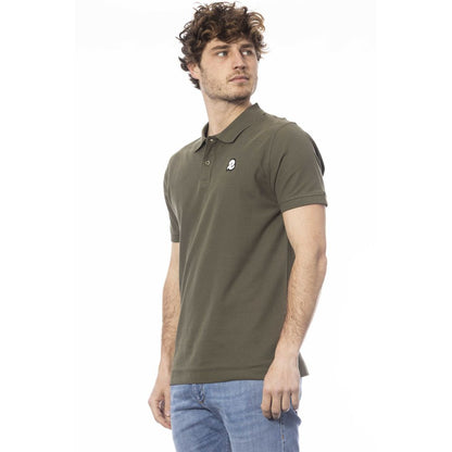 Invicta Green Cotton Polo Shirt
