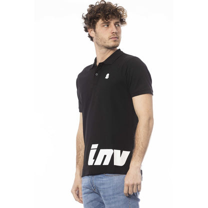 Invicta Black Cotton Polo Shirt