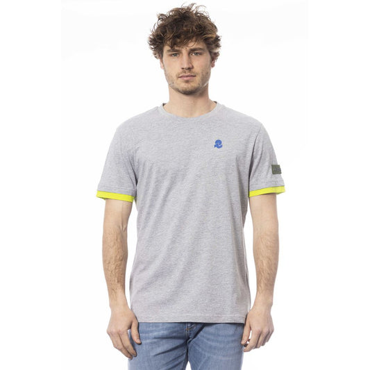Invicta Gray Cotton T-Shirt