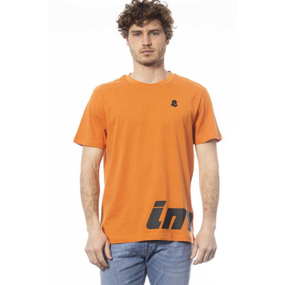 Invicta Orange Cotton T-Shirt