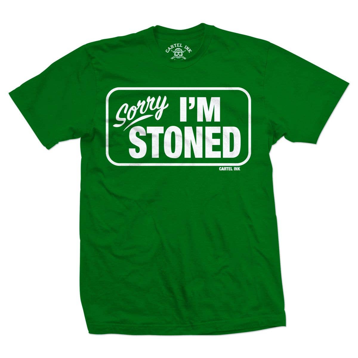 Sorry I'm Stoned Men's Graphic T-Shirt