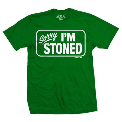 Sorry I'm Stoned Men's Graphic T-Shirt