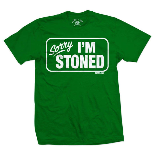Sorry I'm Stoned Men's Graphic T-Shirt