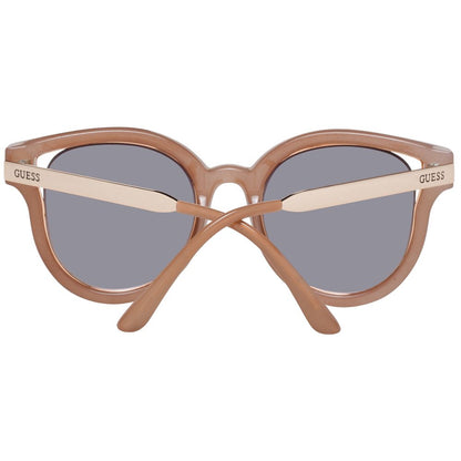 Guess Brown Metal & Plastic Sunglasses