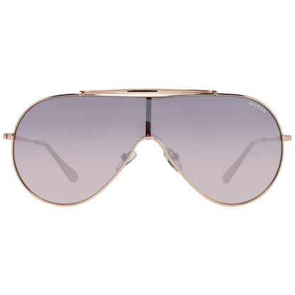 Guess Rose Gold Metal Sunglasses