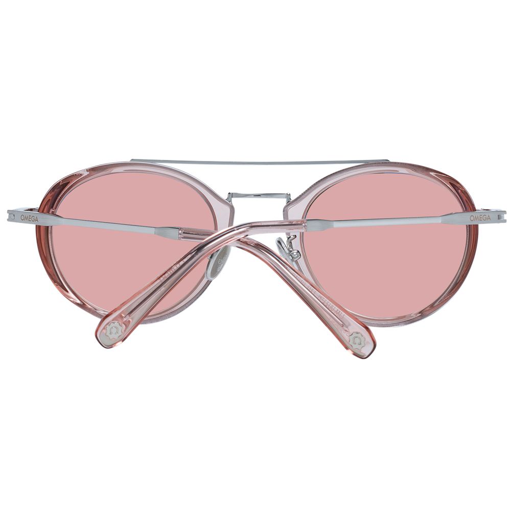 Omega Pink Metal Sunglasses