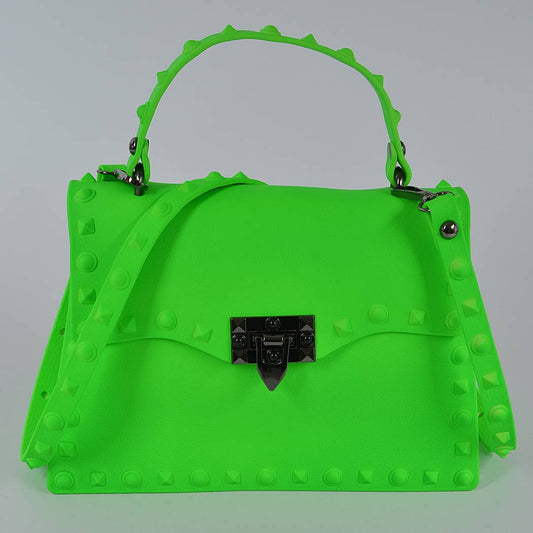 Monotone Studded Clutch