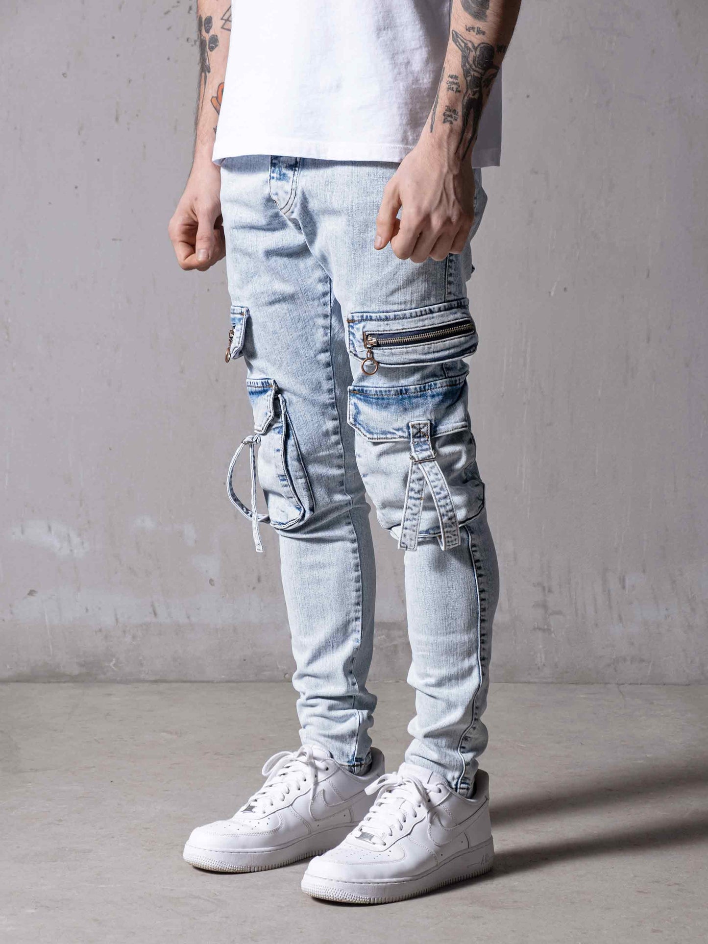 Pockets Cargo Jeans