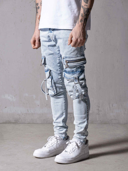 Pockets Cargo Jeans