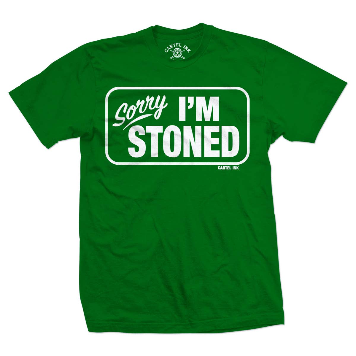 Sorry I'm Stoned Men's Graphic T-Shirt