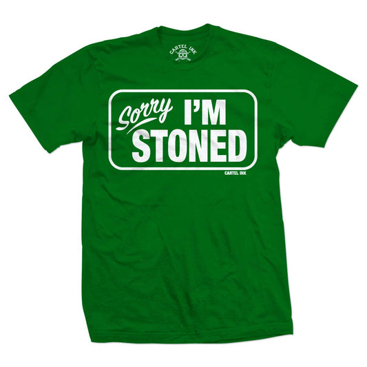 Sorry I'm Stoned Men's Graphic T-Shirt