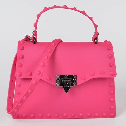 Monotone Studded Clutch