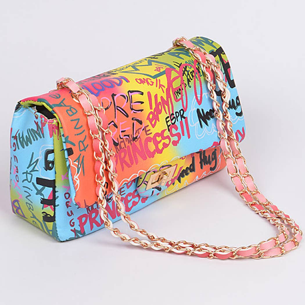 Graffiti Gradiating Clutch