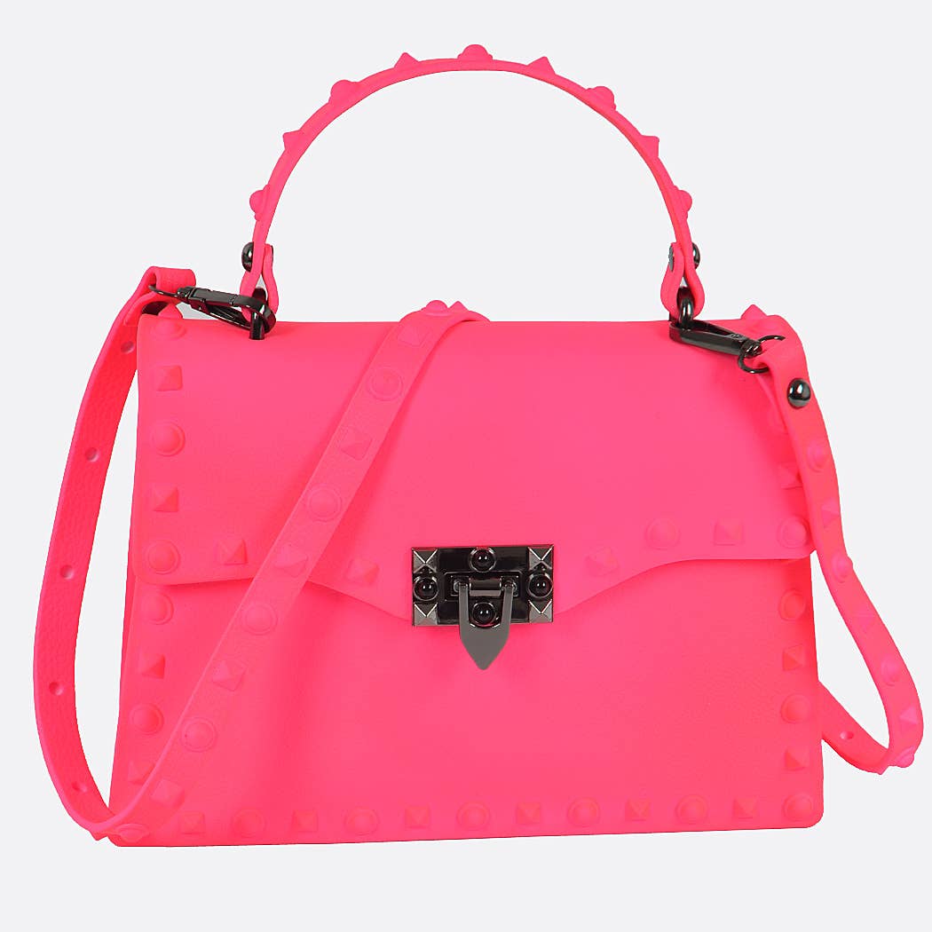 Monotone Studded Clutch