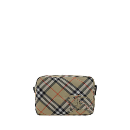 Burberry Beige Polyester Shoulder Bag