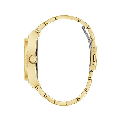Guess Gold Stainless Steel Dress Watch