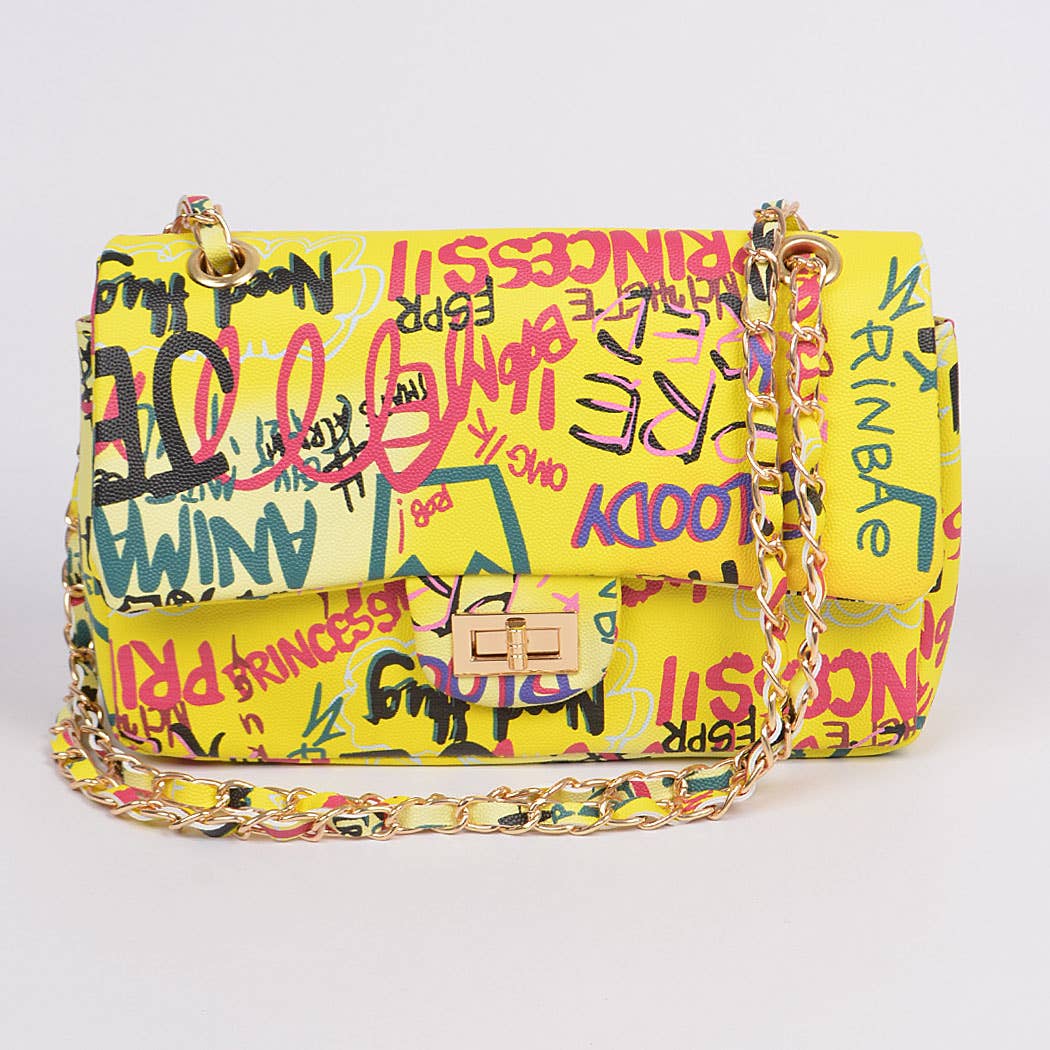 Graffiti Gradiating Clutch