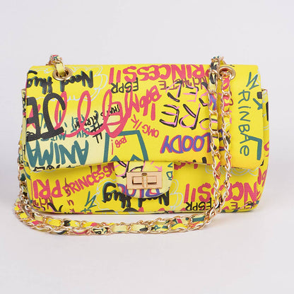 Graffiti Gradiating Clutch