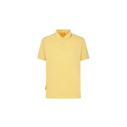 Suns Yellow Cotton Polo Shirt
