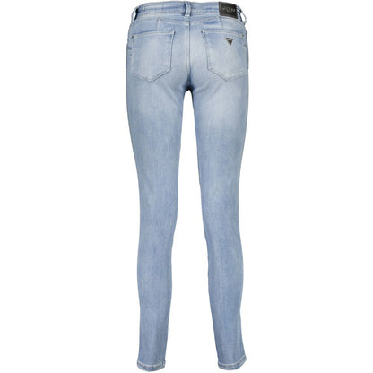 Guess Jeans Blue Cotton Jeans Denim