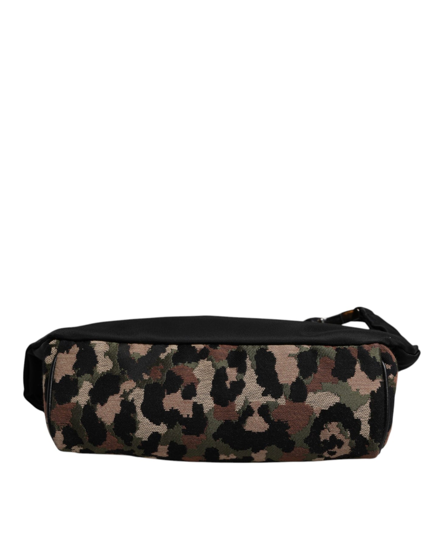 Dolce & Gabbana Multicolor Leopard DG Logo Belt Waist Fanny Pack Bag