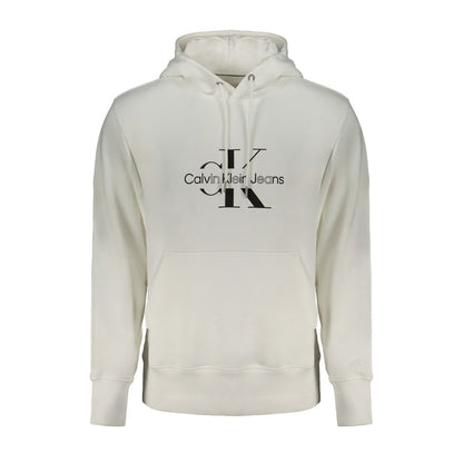 Calvin Klein White Cotton Sweatshirt
