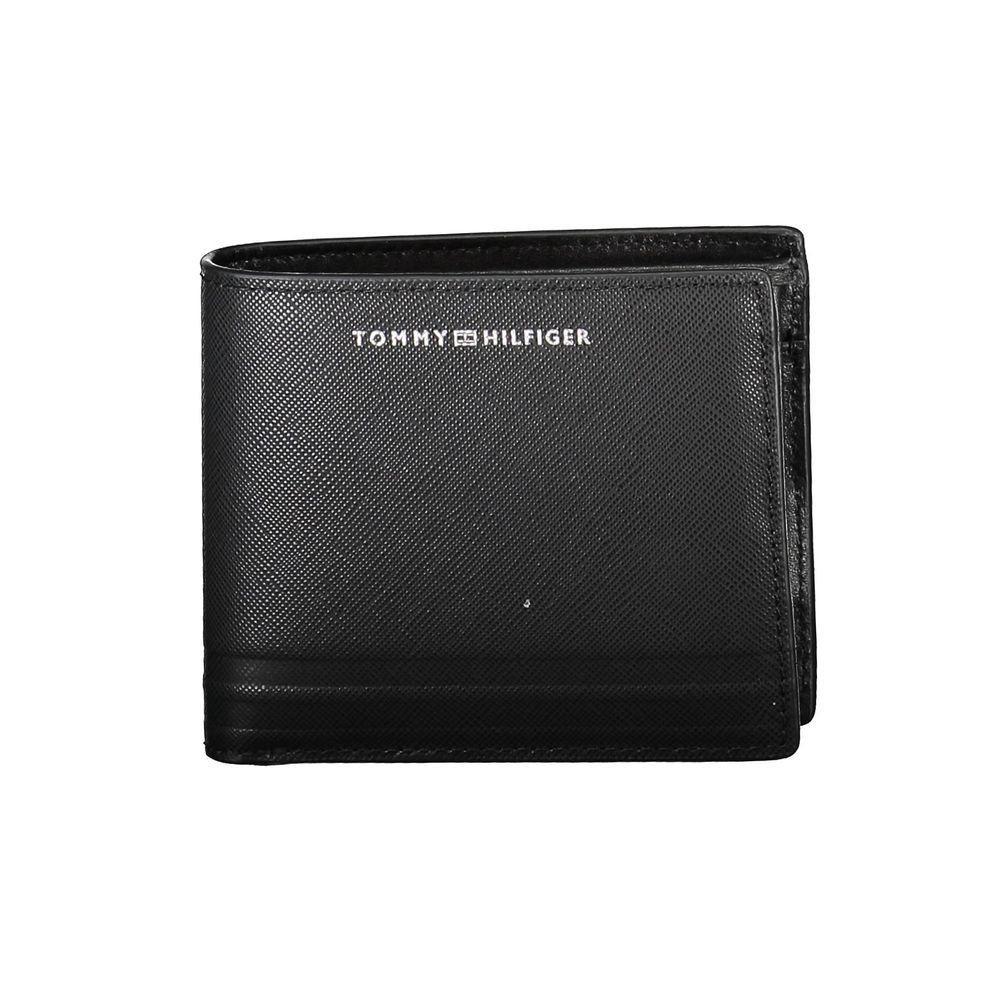 Tommy Hilfiger Black Leather Wallet