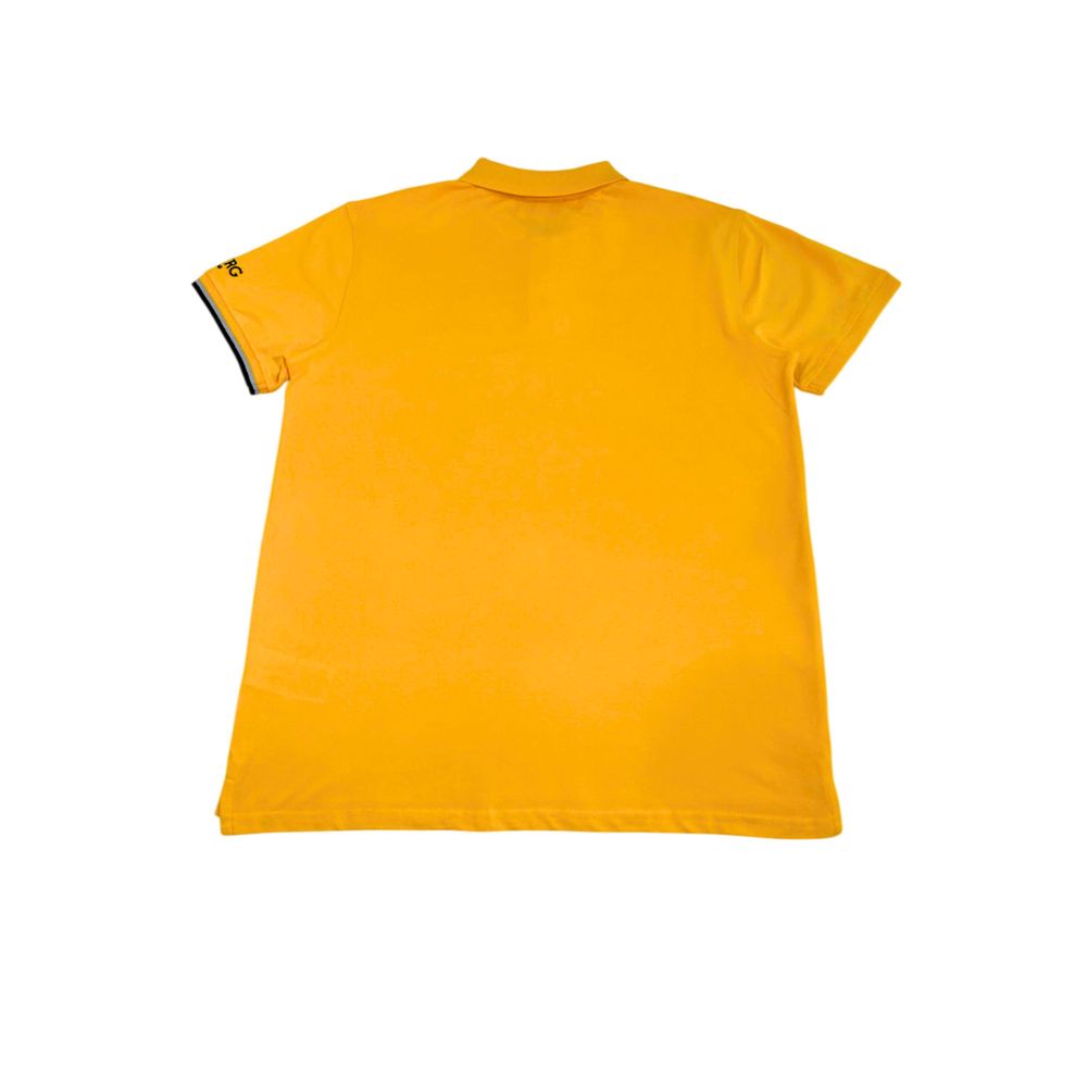 Iceberg Yellow Cotton Polo Shirt