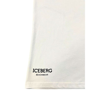Iceberg White Cotton T-Shirt