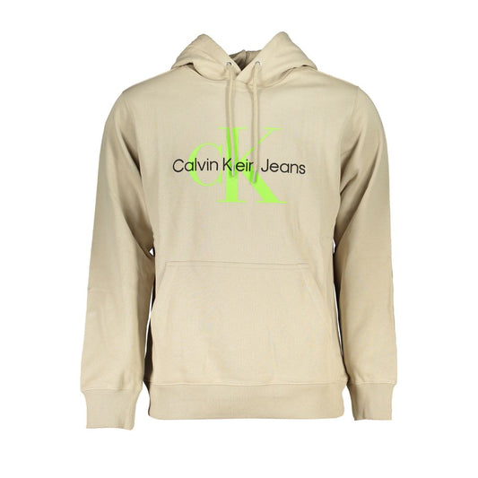 Calvin Klein Beige Cotton Sweatshirt